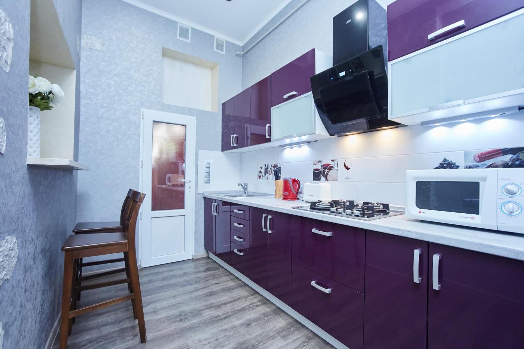 Langery Residence Central Apartments أوديسا الغرفة الصورة
